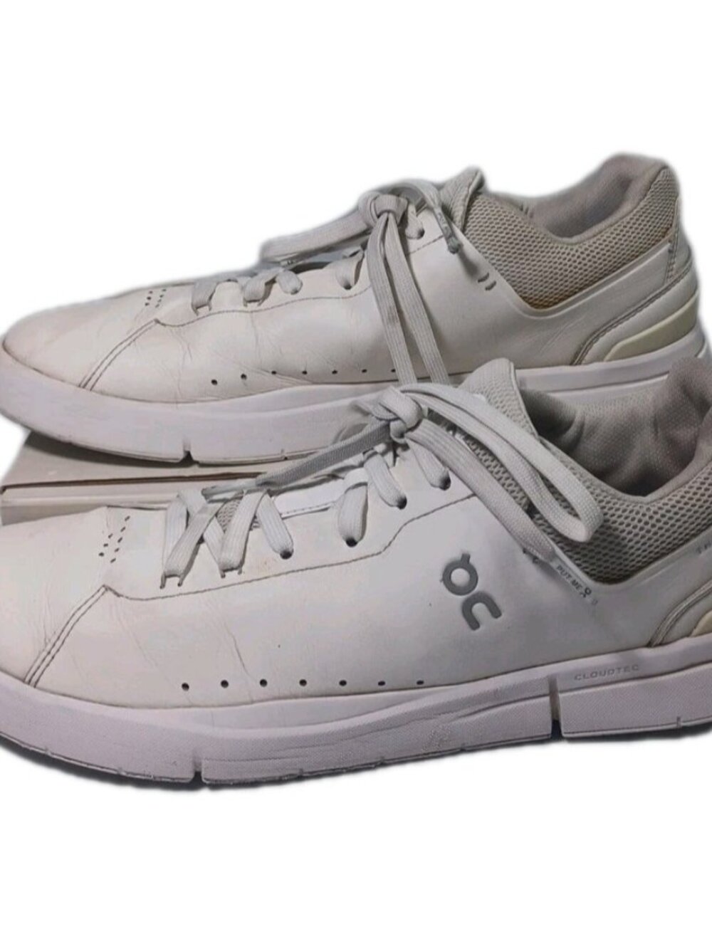 Men's On Brand The Roger Federer Spin Casual White OC Sneakers Size 12 - Picture 2 of 11
